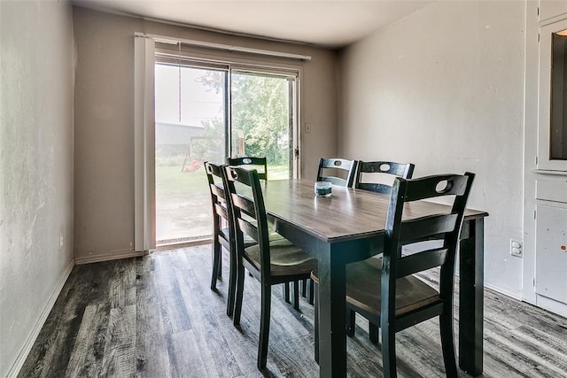 824 E Rose Dr, Midwest City, OK 73110 - dining room with wood finished floors