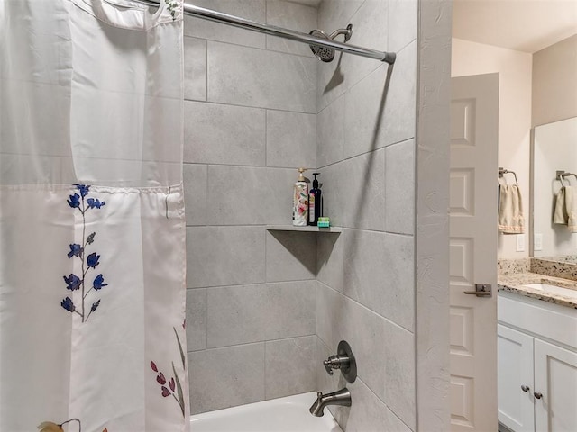 5512 Cheyenne Rd, Warr Acres, OK 73132 - bathroom with shower / bath combo and vanity