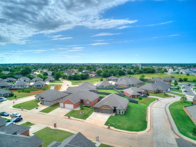 5512 Cheyenne Rd, Warr Acres, OK 73132 - aerial perspective of suburban area