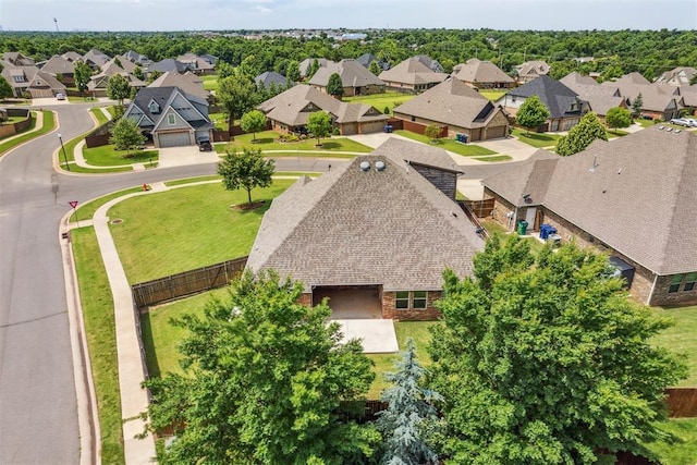 917 NW 186th St, Edmond, OK 73012 - aerial view of residential area
