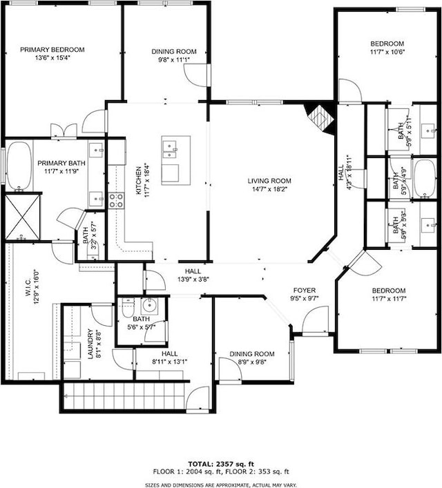 917 NW 186th St, Edmond, OK 73012 - view of home floor plan