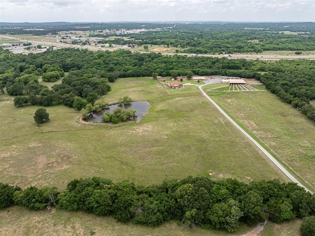 498 Big Horn Rd, Mcalester, OK 74501 - drone / aerial view of a large body of water