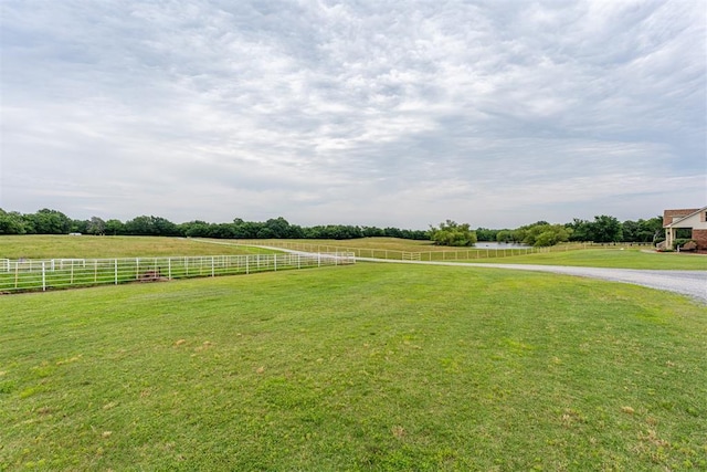 498 Big Horn Rd, Mcalester, OK 74501 - view of yard with a view of rural / pastoral area