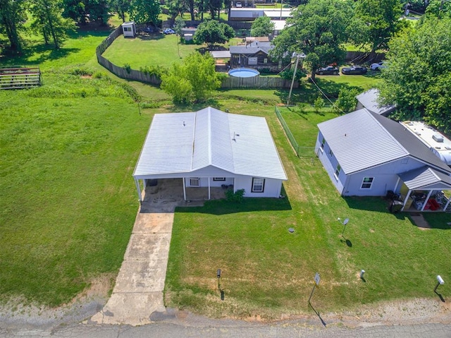 211 S 6th St, Mcloud, OK 74851 - view of subject property