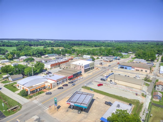 211 S 6th St, Mcloud, OK 74851 - aerial view