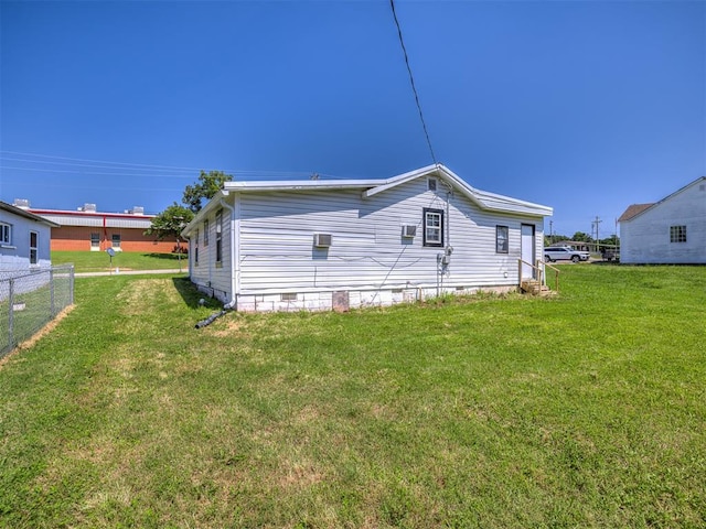 211 S 6th St, Mcloud, OK 74851 - back of property featuring crawl space