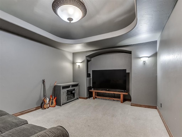1316 NW 171st St, Edmond, OK 73012 - living room with carpet floors and a fireplace
