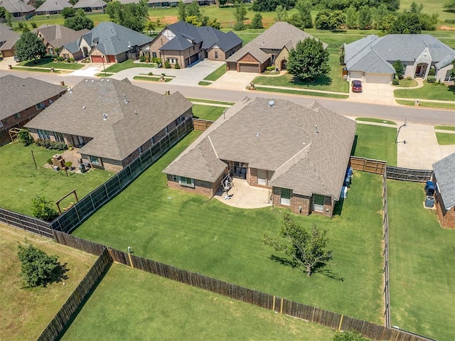 1316 NW 171st St, Edmond, OK 73012 - aerial view of residential area