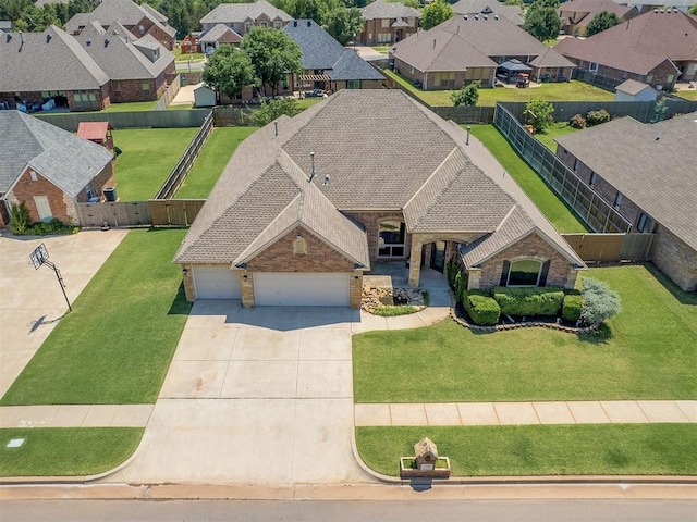 1316 NW 171st St, Edmond, OK 73012 - aerial view of residential area