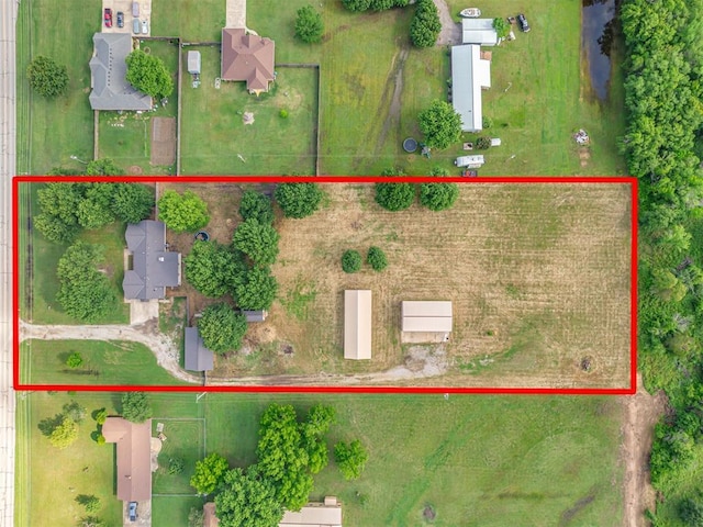 16101 S Rock Creek Rd, Shawnee, OK 74801 - view of property location with property boundaries highlighted