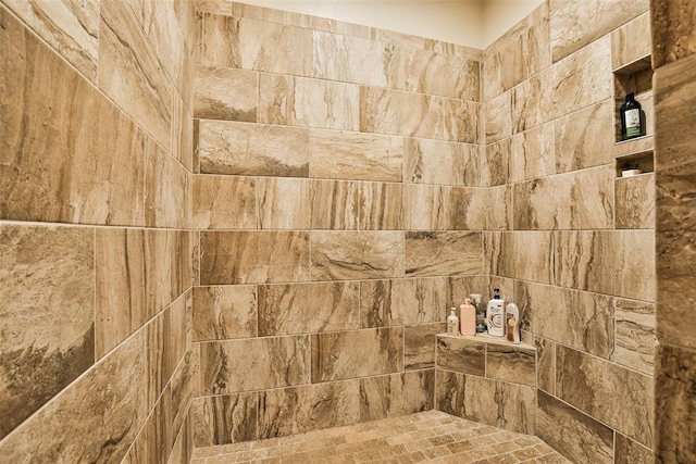 3434 Crampton Gap Way, Norman, OK 73069 - bathroom view of a tile shower