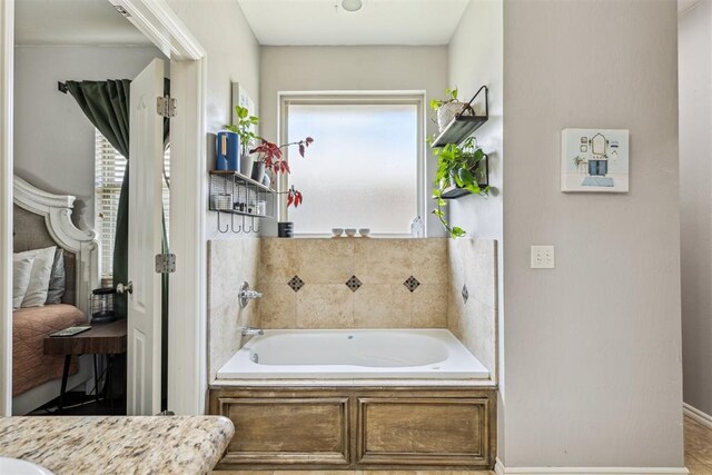 2913 Elmo Way, Oklahoma City, OK 73160 - bathroom with a garden tub