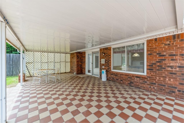 3860 Wake Forest Rd, Edmond, OK 73034 - view of patio featuring outdoor dining space