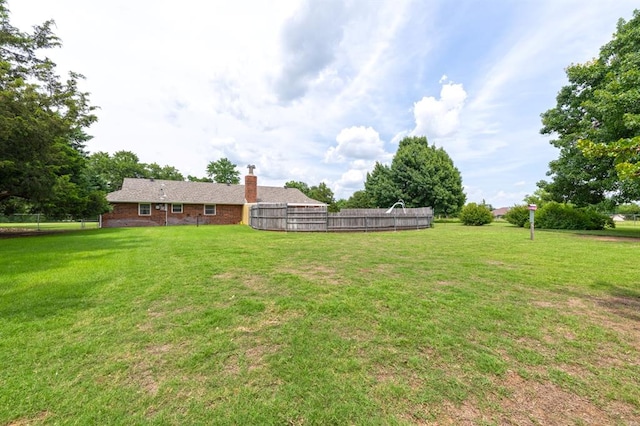 3860 Wake Forest Rd, Edmond, OK 73034 - view of yard