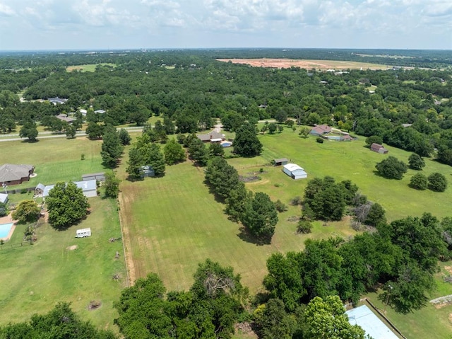 3860 Wake Forest Rd, Edmond, OK 73034 - aerial view of sparsely populated area