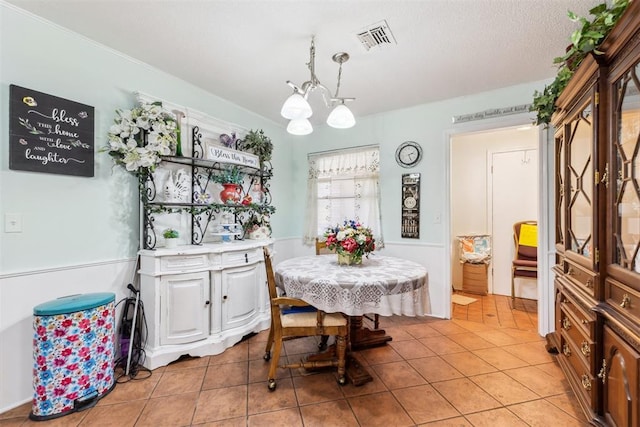 4912 NW 29th St, Oklahoma City, OK 73127 - dining room featuring light tile patterned floors