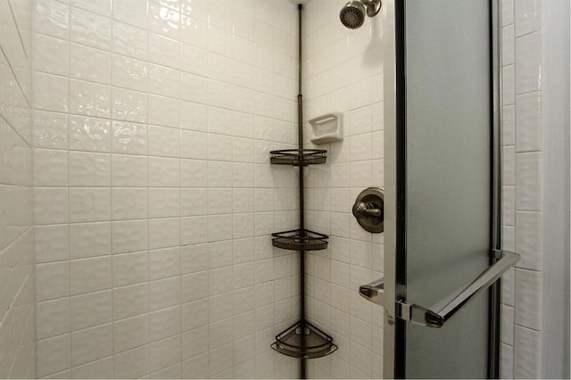 8113 Turtle Dove Dr, Oklahoma City, OK 73132 - bathroom view of a tile shower
