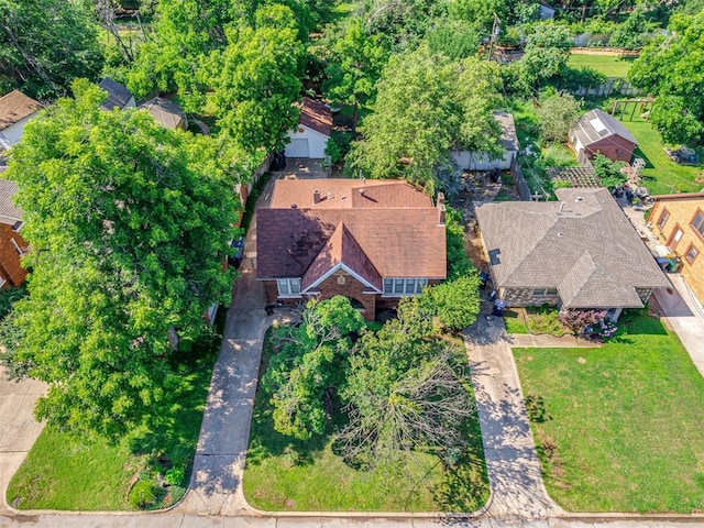 1616 NW 41st St, Oklahoma City, OK 73118 - aerial view of property and surrounding area