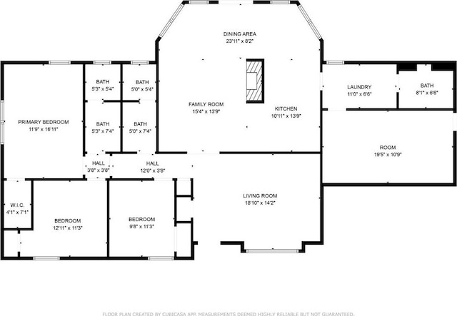 1117 Washington St, Edmond, OK 73034 - view of home floor plan