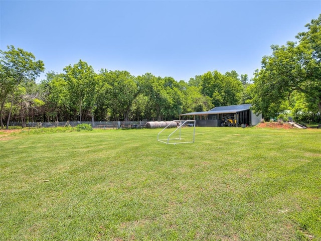 3 Antler Blvd, Mcloud, OK 74851 - view of yard featuring an area for soccer