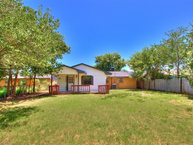 7017 S Miller Ave, Oklahoma City, OK 73159 - view of yard