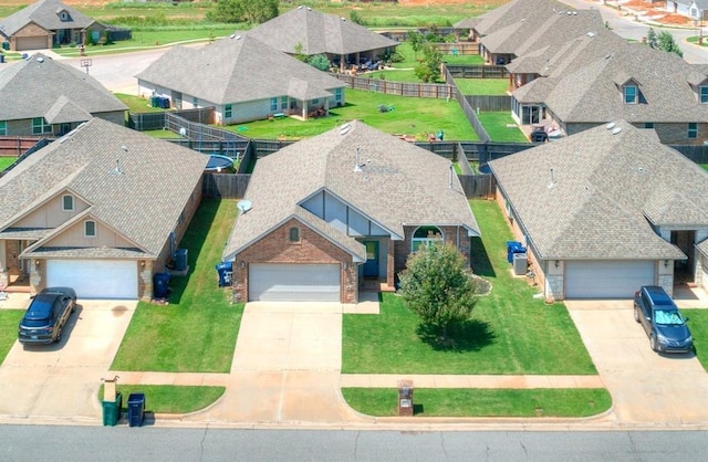 2517 NW 194th St, Edmond, OK 73012 - aerial perspective of suburban area