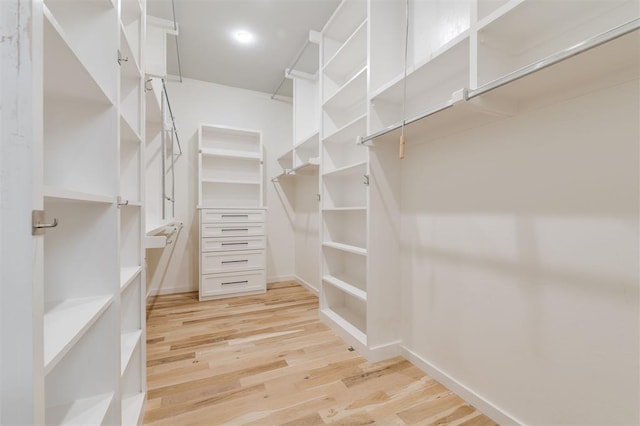 1700 Runway Blvd, Oklahoma City, OK 73108 - walk in closet featuring light wood-style flooring