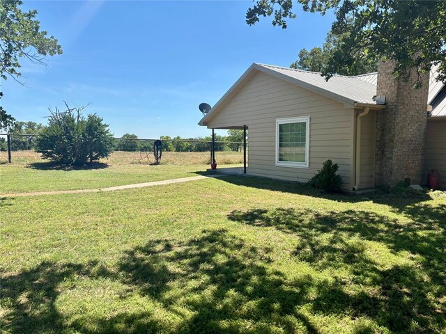 5311 S Cason Rd, Marlow, OK 73055 - view of yard
