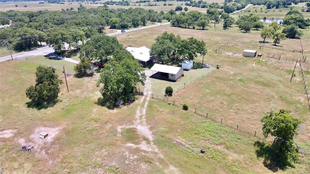 5311 S Cason Rd, Marlow, OK 73055 - aerial overview of property's location featuring rural landscape