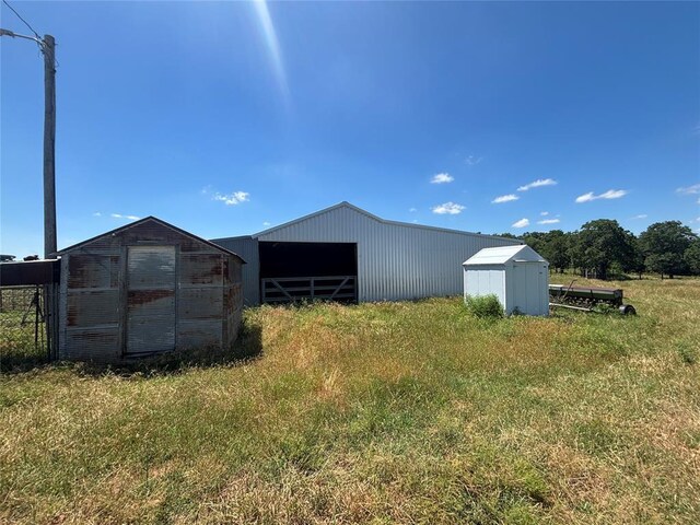5311 S Cason Rd, Marlow, OK 73055 - view of pole building