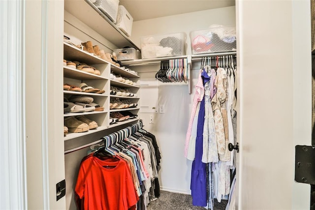 16336 Coldfire Rd, Oklahoma City, OK 73170 - spacious closet featuring carpet flooring