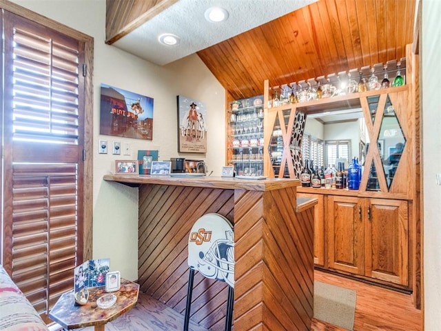9 Country Club Rd, Shawnee, OK 74801 - indoor dry bar featuring light wood-type flooring