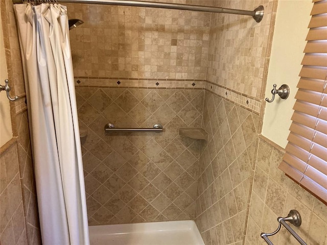103 N Armor Ave, Canton, OK 73724 - full bath featuring a tile shower