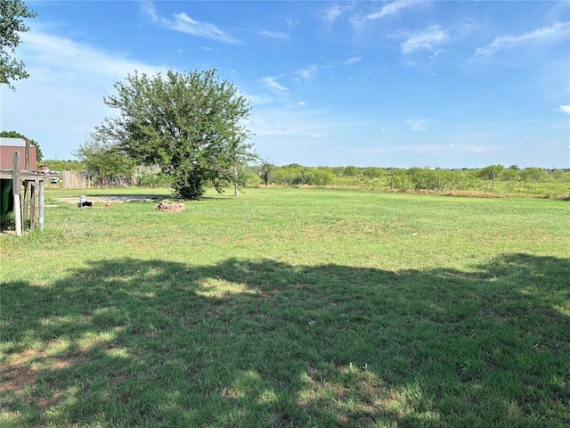 1540 Cross Rd, Altus, OK 29483 - view of green lawn featuring a view of countryside