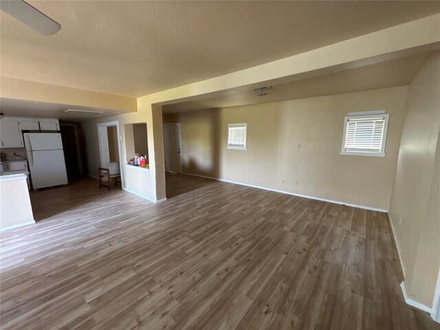 1540 Cross Rd, Altus, OK 29483 - unfurnished living room with wood finished floors