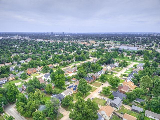 3157 NW 25th St, Oklahoma City, OK 73107 - aerial perspective of suburban area