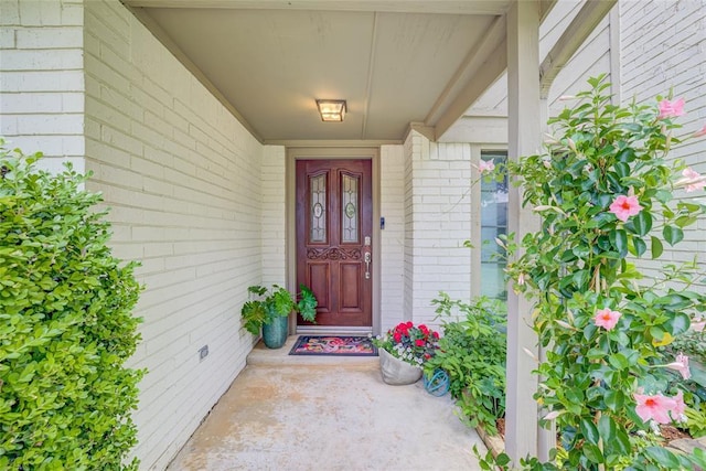 2010 Trailview Ct, Norman, OK 73072 - doorway to property featuring brick siding