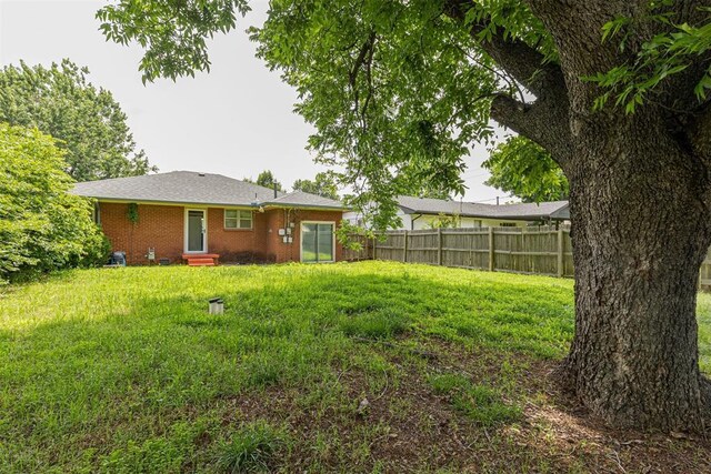 3029 NW 65th St, Oklahoma City, OK 73116 - view of yard featuring entry steps
