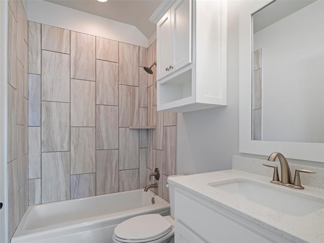 19608 Dalemead Way, Edmond, OK 73012 - bathroom with vanity and shower / tub combination