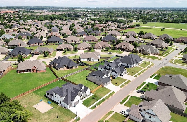 19608 Dalemead Way, Edmond, OK 73012 - aerial view of residential area