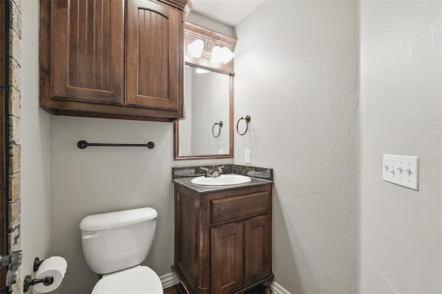 2716 Busheywood Dr, Yukon, OK 73099 - bathroom featuring toilet and vanity