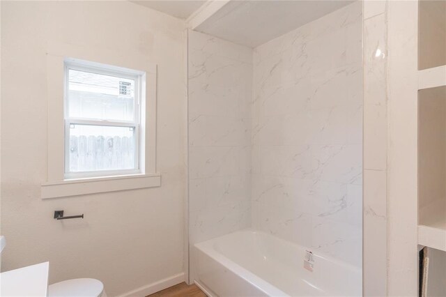 312 SE 45th St, Oklahoma City, OK 73129 - full bath with shower / washtub combination and vanity