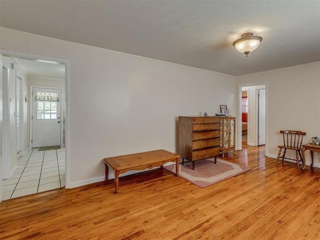 3113 SE 20th St, Oklahoma City, OK 73115 - living area featuring light wood-style flooring