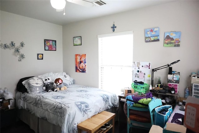 12693 258th St, Blanchard, OK 73010 - bedroom with a ceiling fan