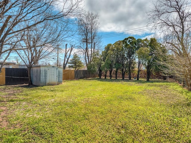 2104 Westchester Dr, Oklahoma City, OK 73120 - fenced backyard featuring a shed