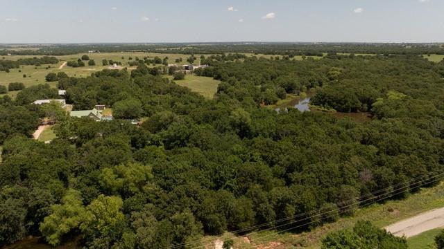 4179 W Gatlin St, Duncan, OK 73535 - bird's eye view of a heavily wooded area