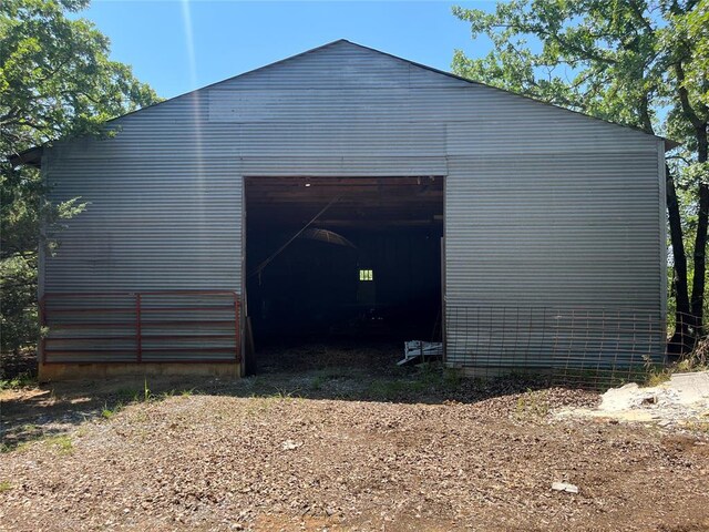 4179 W Gatlin St, Duncan, OK 73535 - view of detached garage