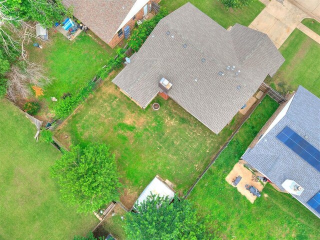 1408 Chimney Hill Rd, Yukon, OK 73099 - aerial view of property and surrounding area
