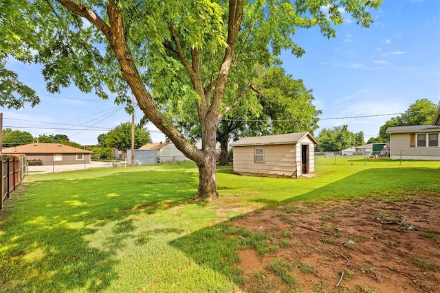 311 N Monroe Ave, Blanchard, OK 73010 - fenced yard with an outdoor structure