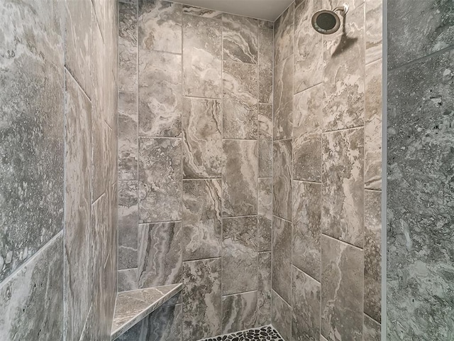 12917 Treemont Ln, Oklahoma City, OK 73142 - detailed view of a tile shower